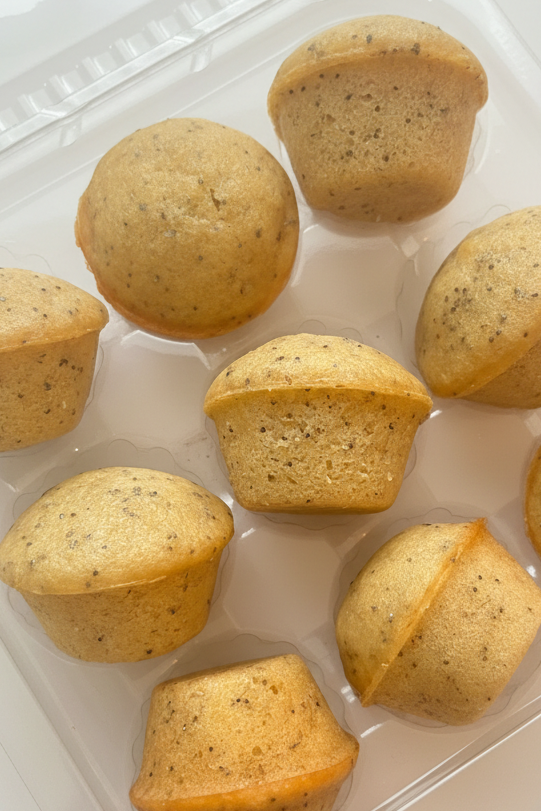 Poppy Seed Mini Muffin Box