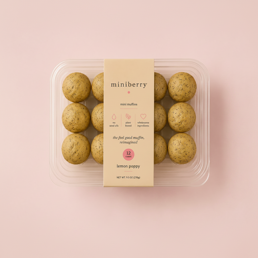 Poppy Seed Mini Muffin Box