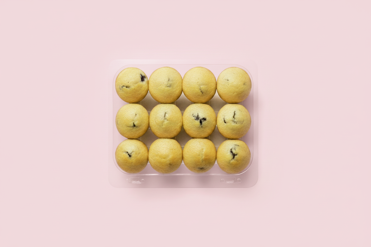 Blueberry Mini Muffins Box